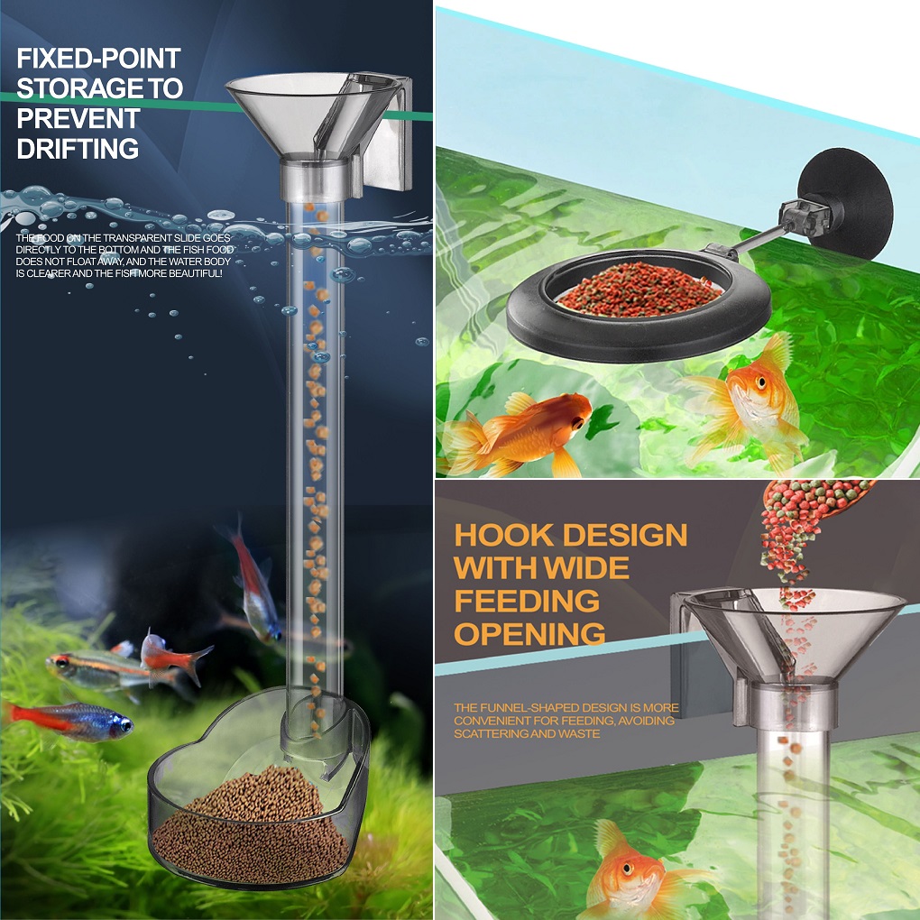 MULTI-FUNCTION FEEDING TUBE(ท่อให้อาหารปลา,อาหารกุ้ง ใช้ได้ทั้งอาหารลอยและจมน้ำ อาหารไม่ฟุ้งกระจาย ป้องกันน้ำขุ่น)