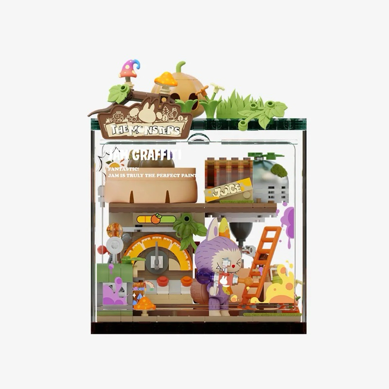 พร้อมส่ง 🔥 THE MONSTERS Forest Secret Base Series Blocks-Jam Graffiti