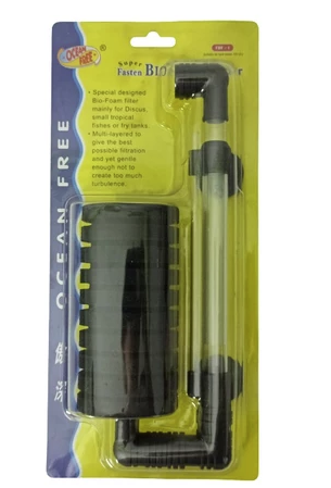 Ocean Free BIO FOME FILTER ซีรี่ FBF(กรองฟองน้ำชนิดติดกระจก สำหรับกรองน้ำในตู้ปลาให้ใสสะอาด)