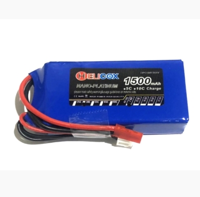 แบต HELICOX 2S 7.4V 30C มีให้เลือกหลายขนาด 900 1100 1500 2200 3000mah