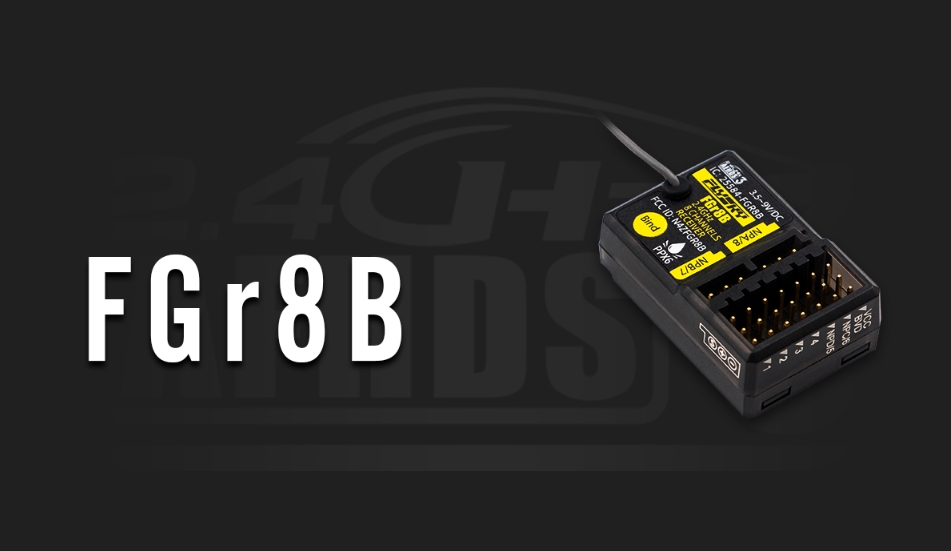 FLYSKY FGr8B 2.4GHz 8 Channel Micro AFHDS 3