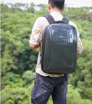 Avata Backpack กระเป๋าเป้สะพายสีดำเงิน ใส่รีโมทได้ ด้านหลังเคสแข็ง (DJI-C140)