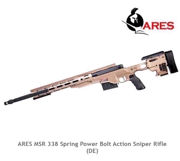 MSR 338 Spring Power Bolt Action Sniper Rifle - Ares