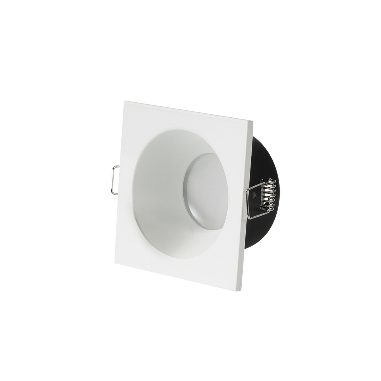 โคมไฟดาวน์ไลท์ กันน้ำ Downlight Square Aluminum + Glass IP65
