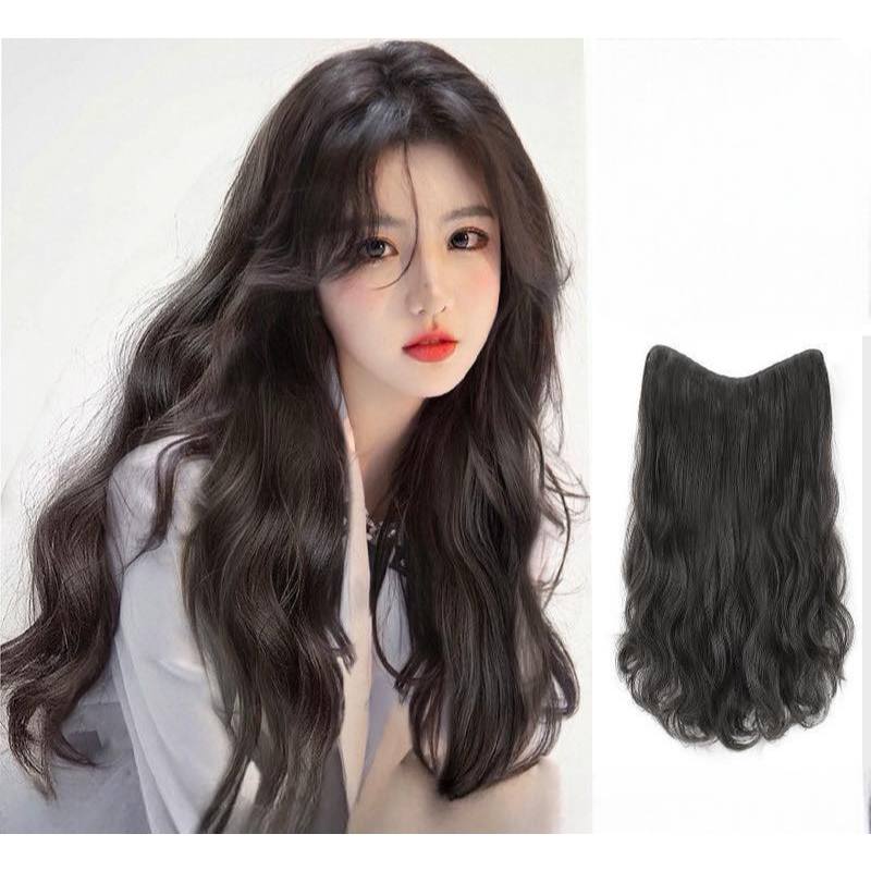 แฮร์พีชลอน ผมลอน แพรลอน ยาว 50 CM พร้อมส่งในไทย