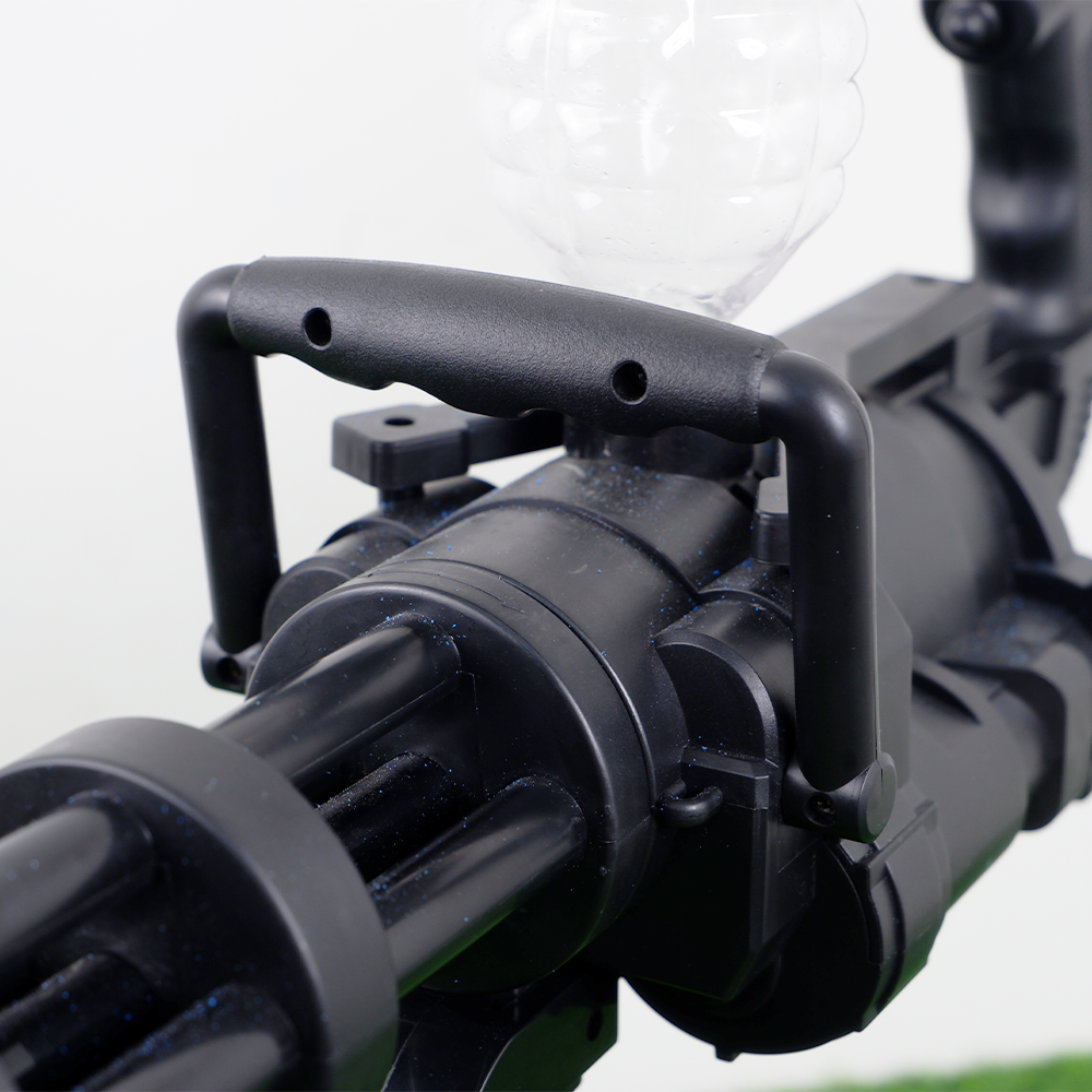 (05)Gatling mini สีดำล้วน ปืนเจลไฟฟ้า ของเล่น ยิงรัว Full Auto