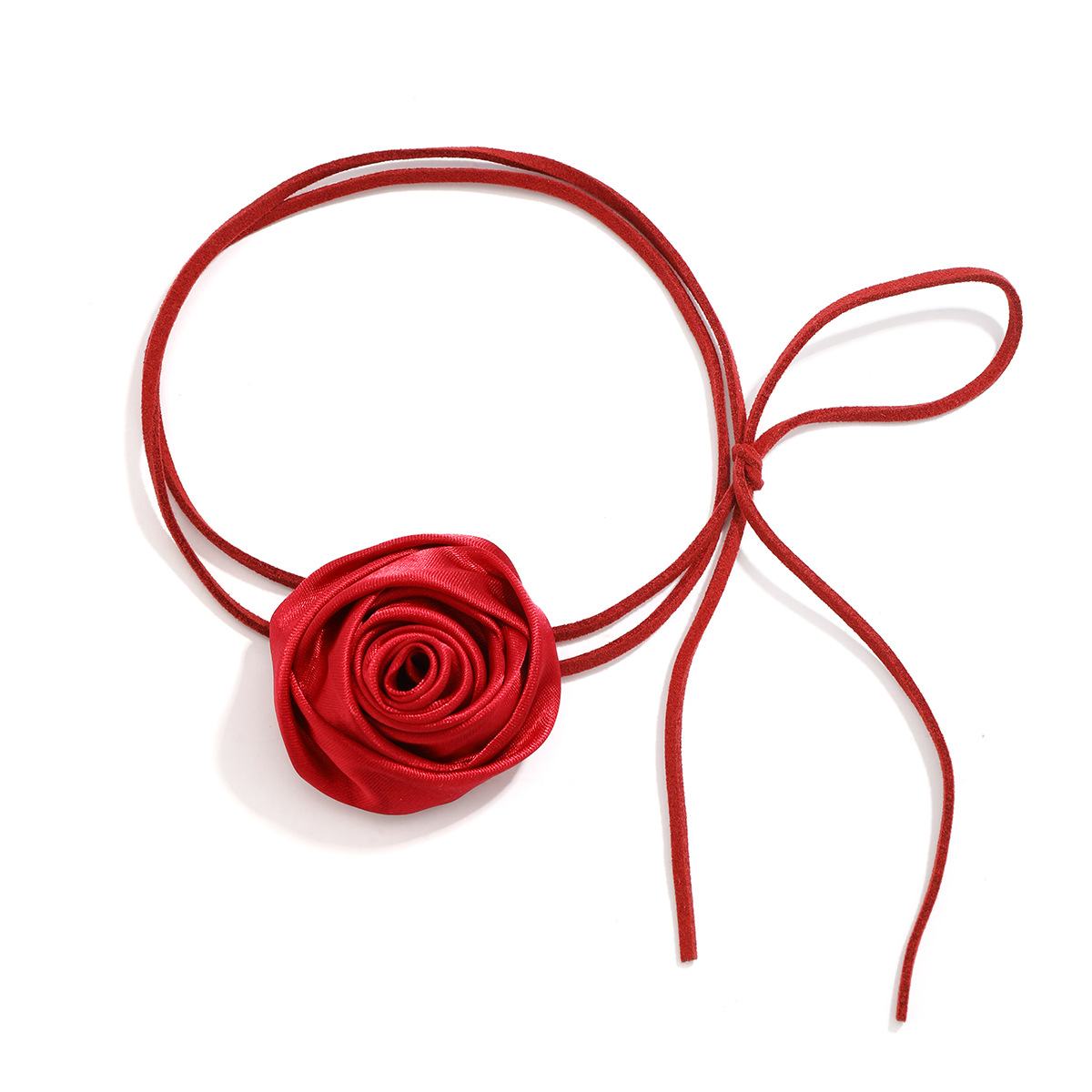 โชคเกอร์ผ้า ปลอกคอดอกคามิเลีย Choker G6020