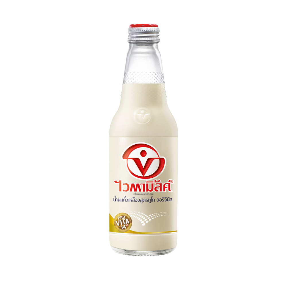 8851028140047 นมถั่วเหลือง ตรา ไวตามิลค์ รสออริจินัล 300 มล.