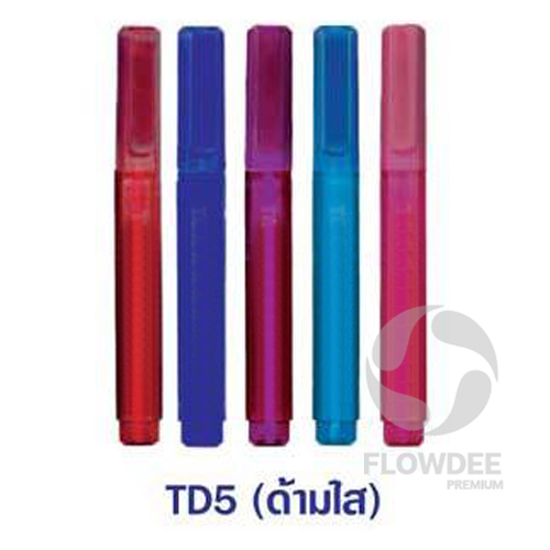 ปากกาพลาสติก (ด้ามสีใส) พรีเมี่ยม FPN039
