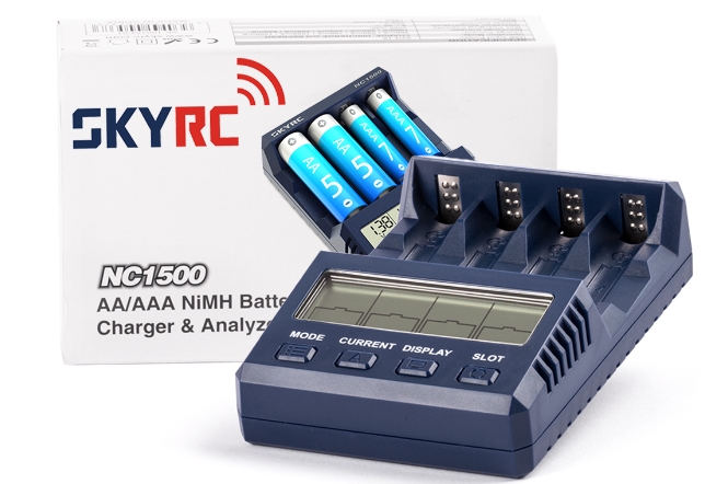 SkyRC NC2500 Pro NC2200 NC1500 AA/AAA เครื่องชาร์จถ่าน NI-CD , NI-MH