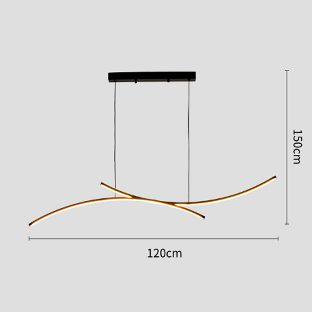 โคมไฟแขวนเพดาน Pendant Lamp Wrought iron aluminum acrylic LED 24W