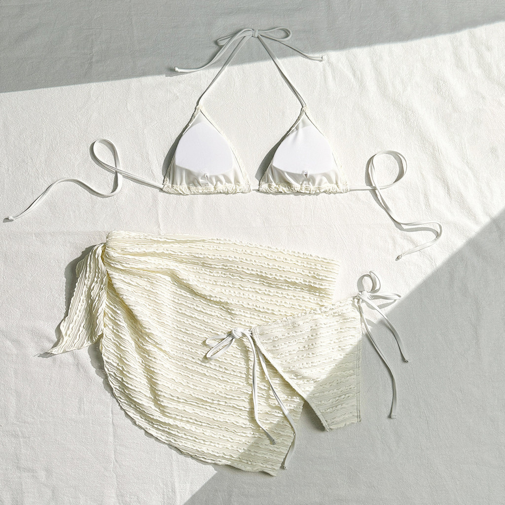 ชุดว่ายน้ำ เซท 3 ชิ้น บิกกินี่ เซ็กซี่ เสริมฟองน้ำ SW048