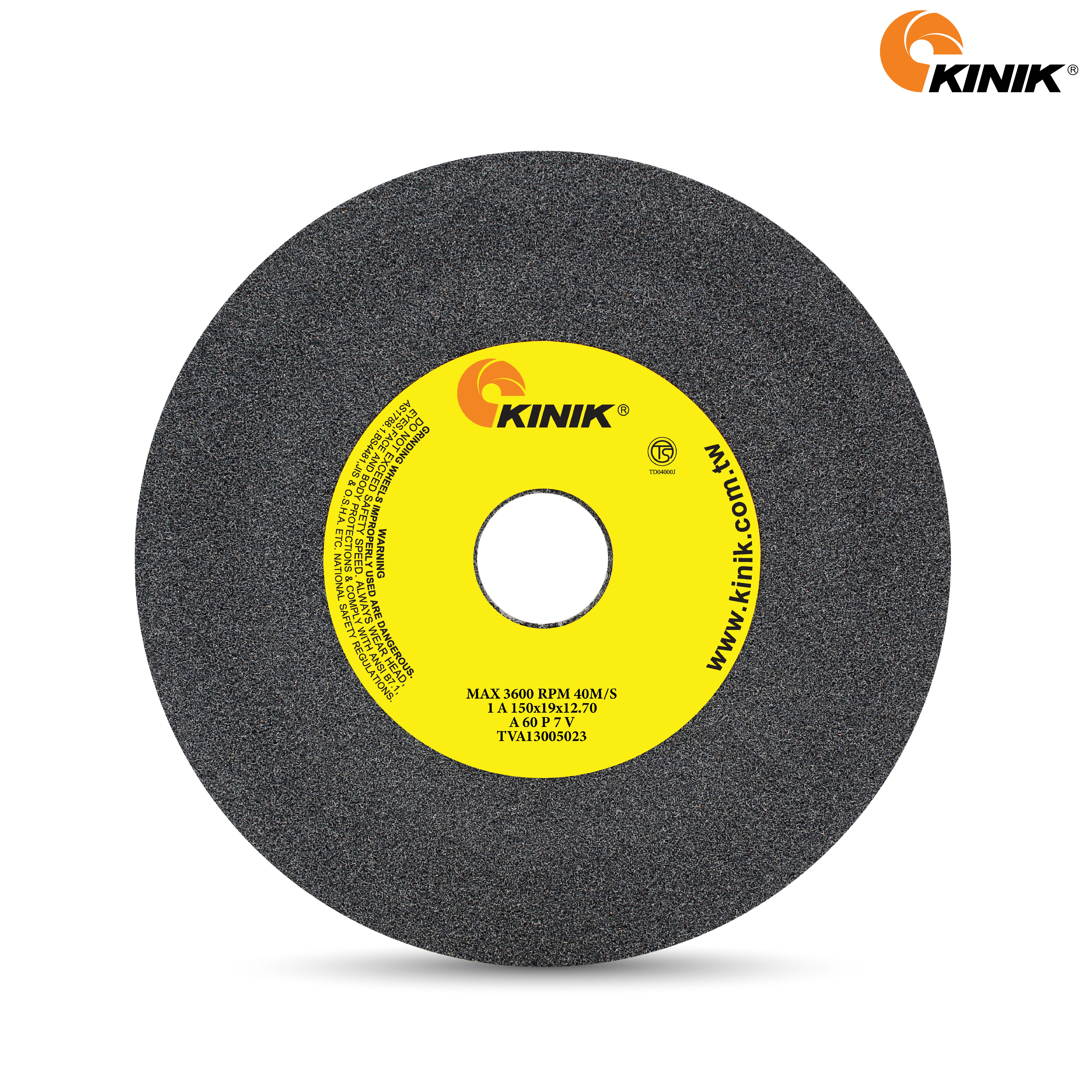 หินเจียร KINIK A60P7V1A 150x19x12.70 mm.