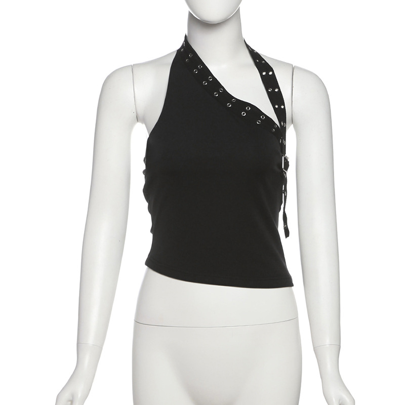 เสื้อคล้องคอ สุดเก๋ สไตล์สายฝอ CN71480 พร้อมส่งในไทย