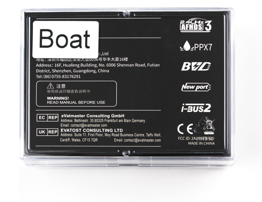 Flysky FBr8 8CH AFHDS 3 Waterproof i-BUS2 S.BUS i-BUS PPM Fit for AFHDS 3 Protocol กันน้ำจากโรงงาน