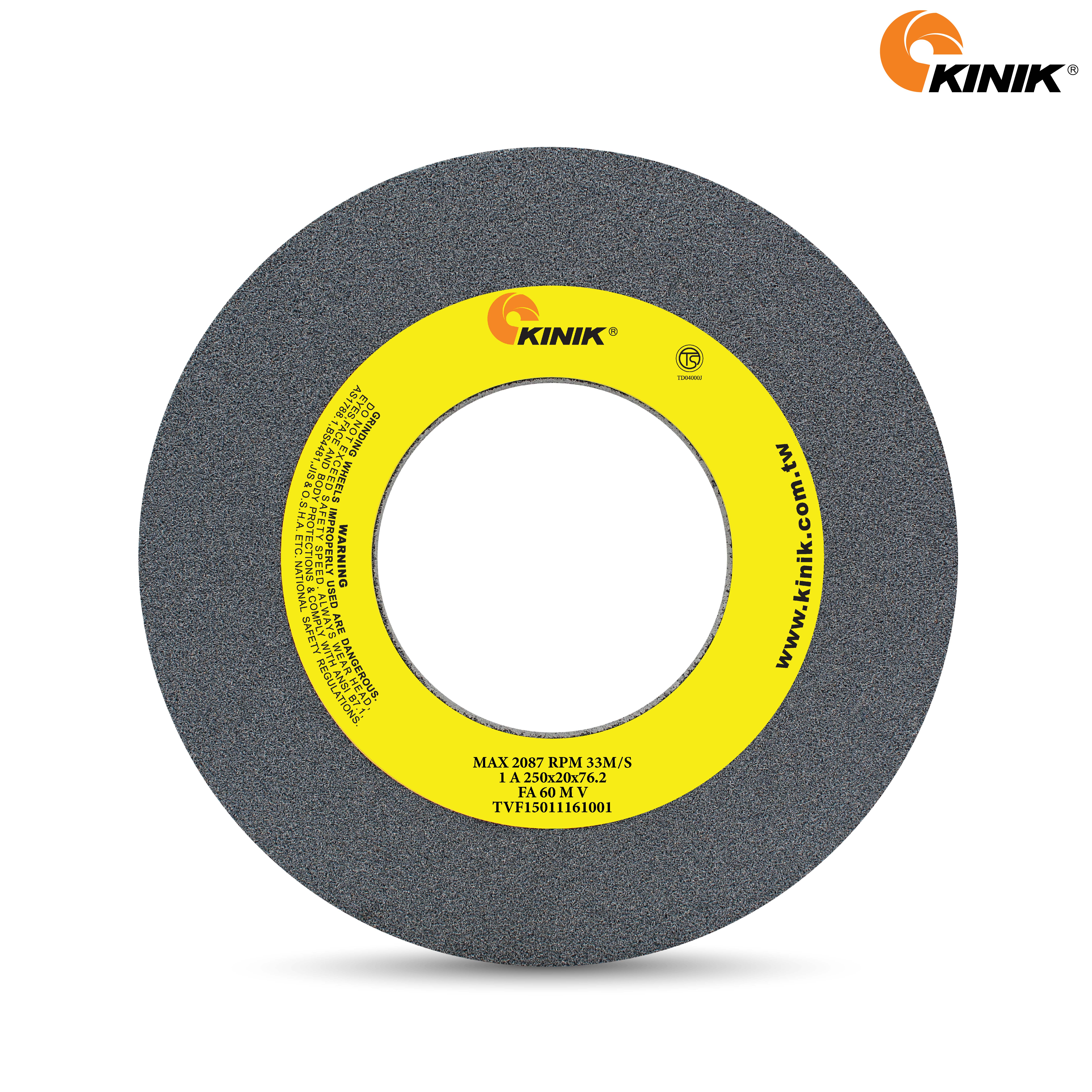 หินเจียร KINIK FA60MV1A 250x20x76.2 mm.
