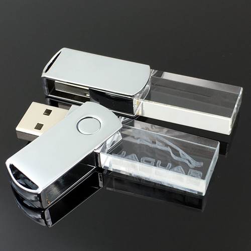 แฟลชไดร์ฟคริสตัล พรีเมี่ยม Crystal Flash Drive FD077