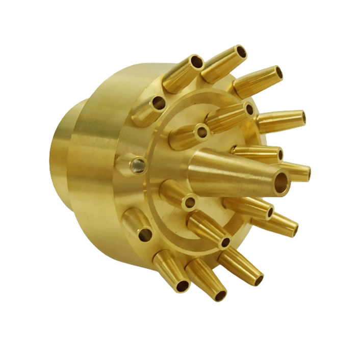 หัวน้ำพุ GRAND VULCAN 3ชั้น ทองเหลือง(สำหรับตกแต่งสวน บ่อน้ำ อ่างเลี้ยงปลา เสริมฮวงจุ้ย ผลิตจากทองเหลือง แข็งแรง ทนทาน)