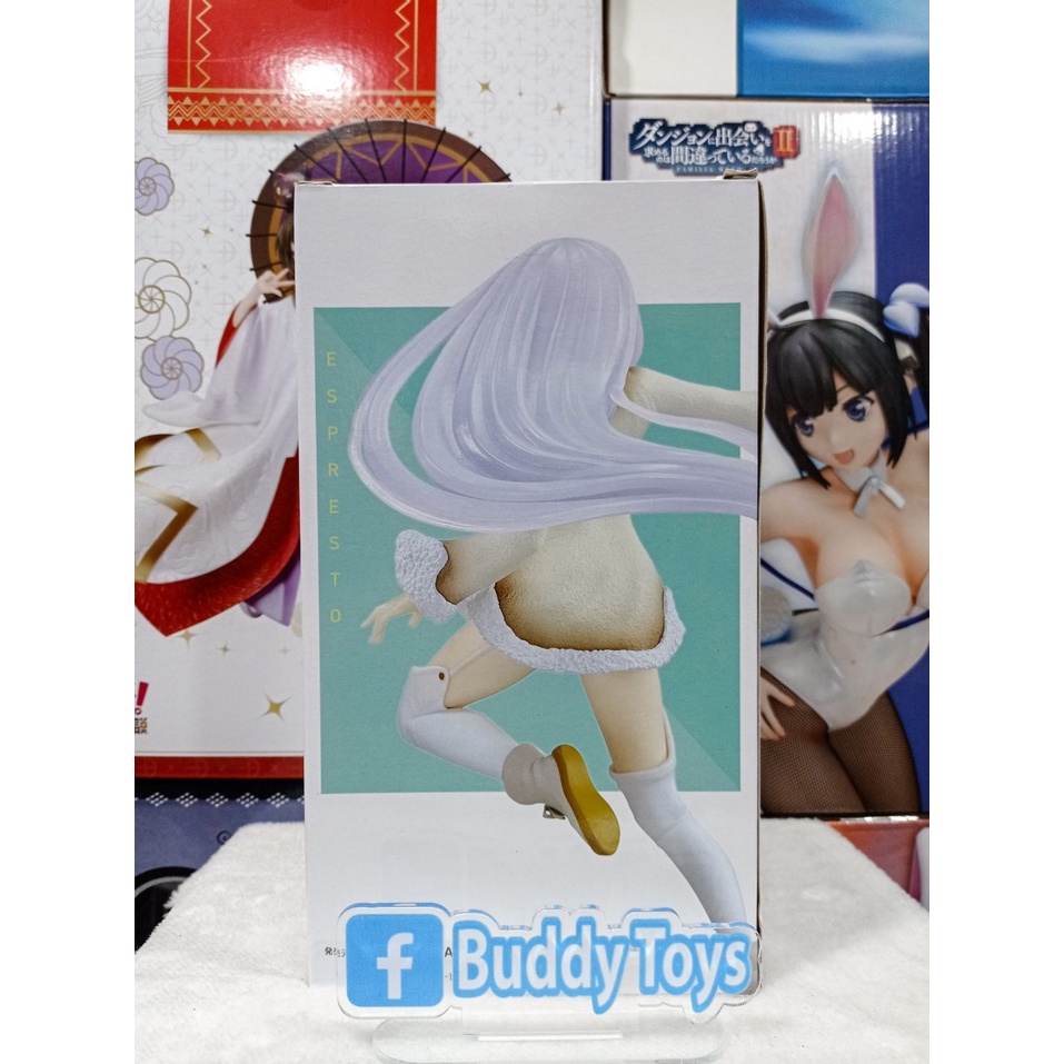 [ Figure แท้ ] Espresto - Re:Zero Starting Life in Another World - Furry materials EMILIA [ Banpresto ]