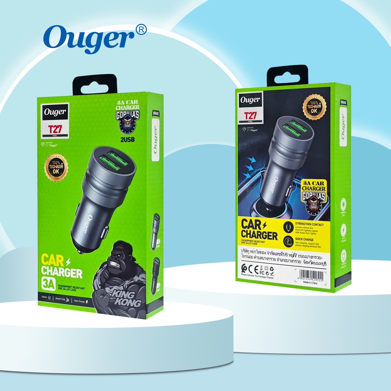 Ouger T27 3A 2USB