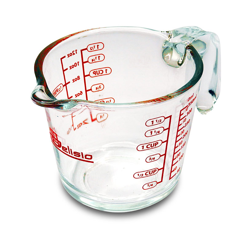 แก้วตวงดีลิซิโอ้ ทนความร้อน 350ml /12 ออนซ์ : Standard measuring glass 350ml