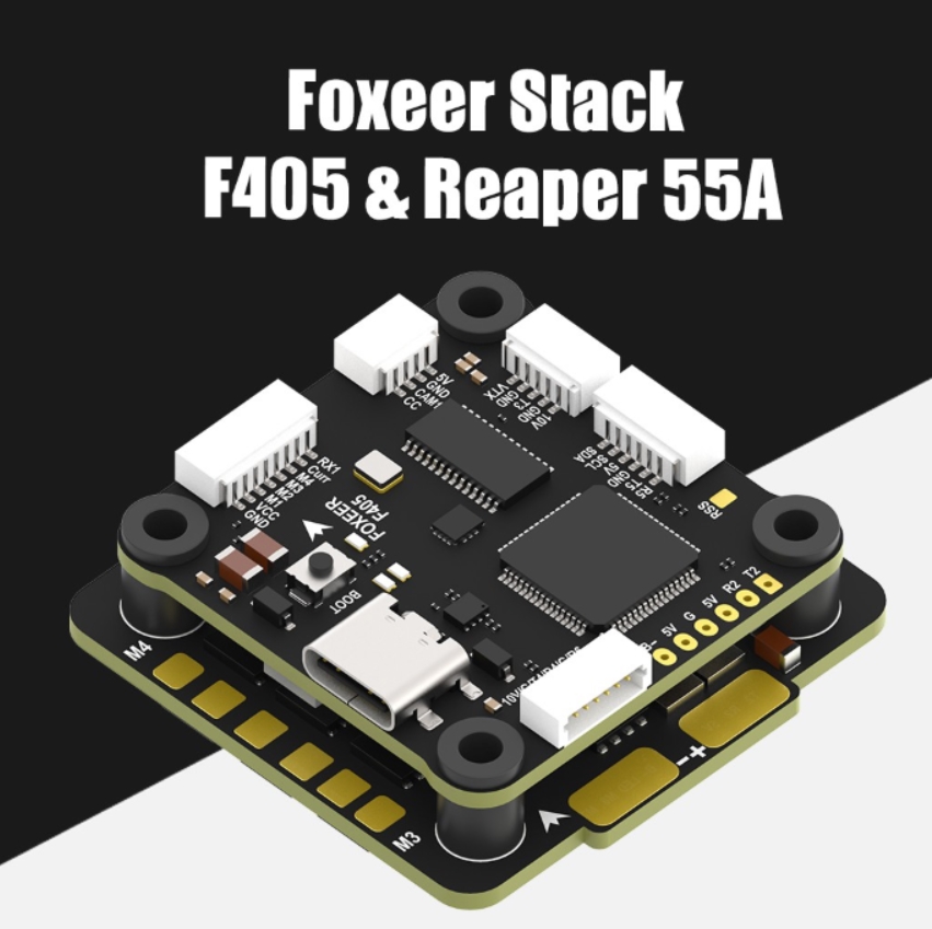 STACK 30x30 Foxeer F405 V2 FC Reaper 55A ESC 8S