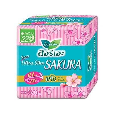 8851818972131 ลอรีเอะอัลตร้าซากุระ 22.50 ซม.4ชิ้น