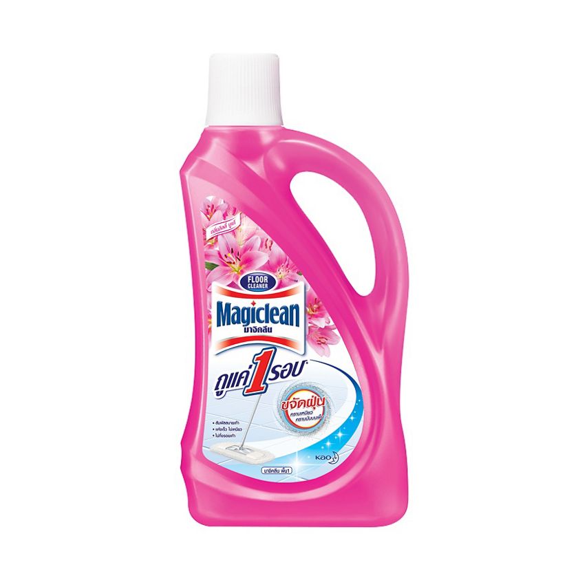 8851818876507 900ML มาจิคคลีน น้ำยาถูพื้น กลิ่นลิลลี่บูเก้