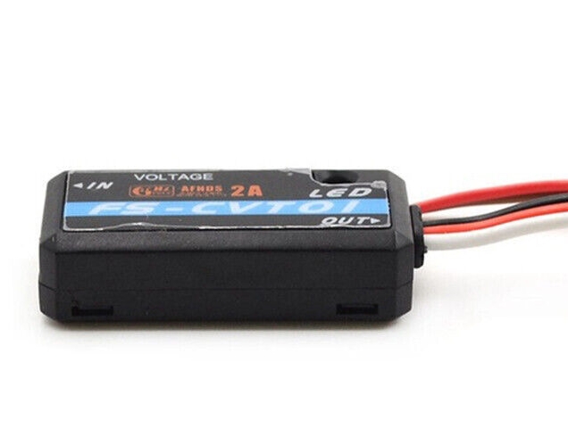 FlySky FS-CVT01 Voltage Collection Module เซ็นเซอร์วัดแบตเตอรี่ ส่งสัญญาณมาแจ้งที่วิทยุ