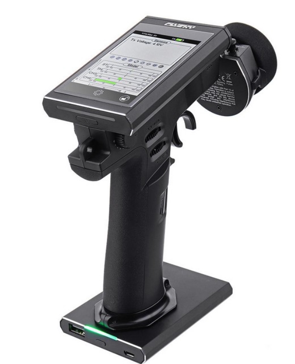 Flysky FS-NB4+FS-TR4 2.4G 4CH Noble Radio Transmitter w/ HVGA 3.5" TFT Color Screen for Rc Car Boat รีโมท จอสี จอทัชสกรีน ฟังชั่นจัดเต็ม