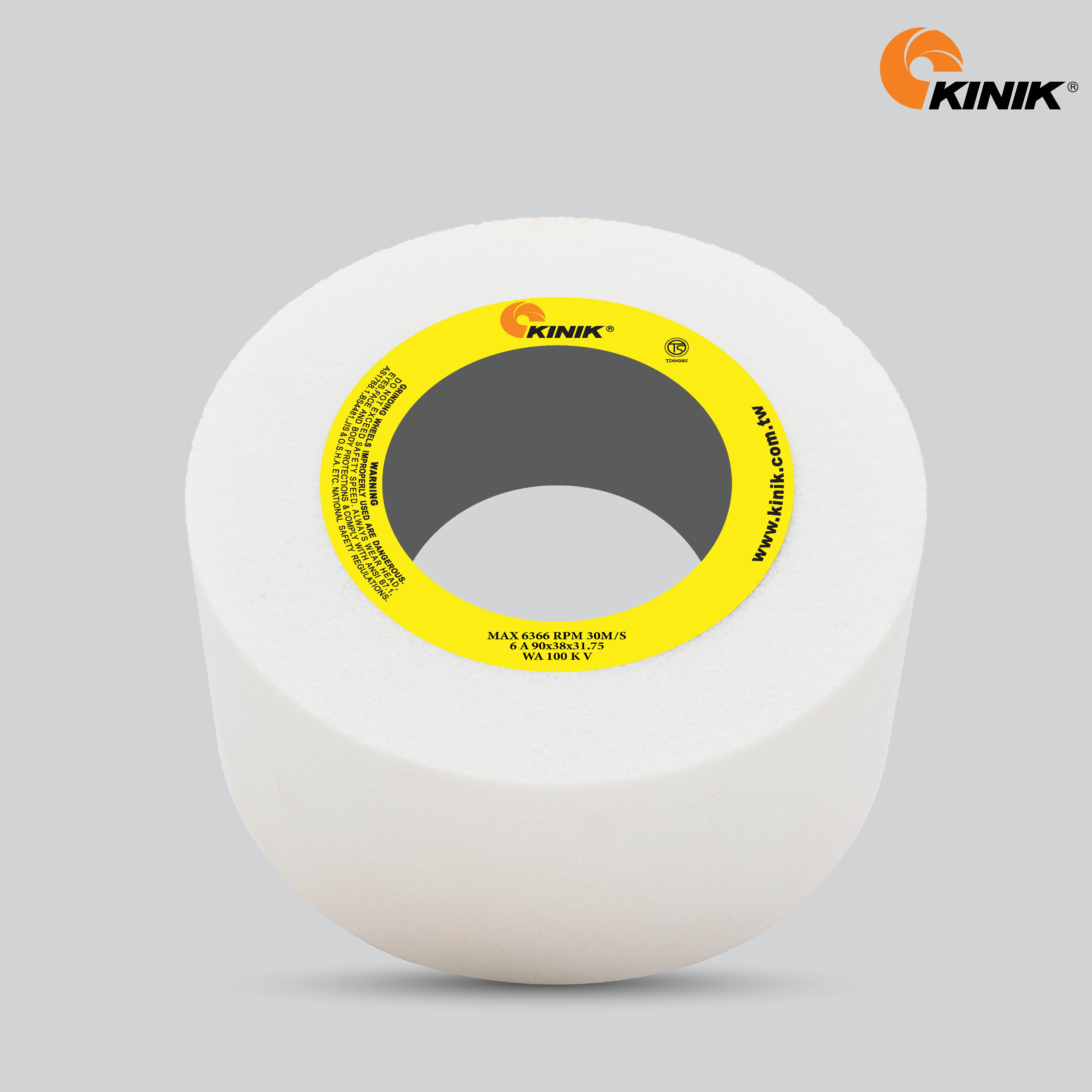 หินถ้วยตรง KINIK WA100KV6A 90x38x31.75 mm.