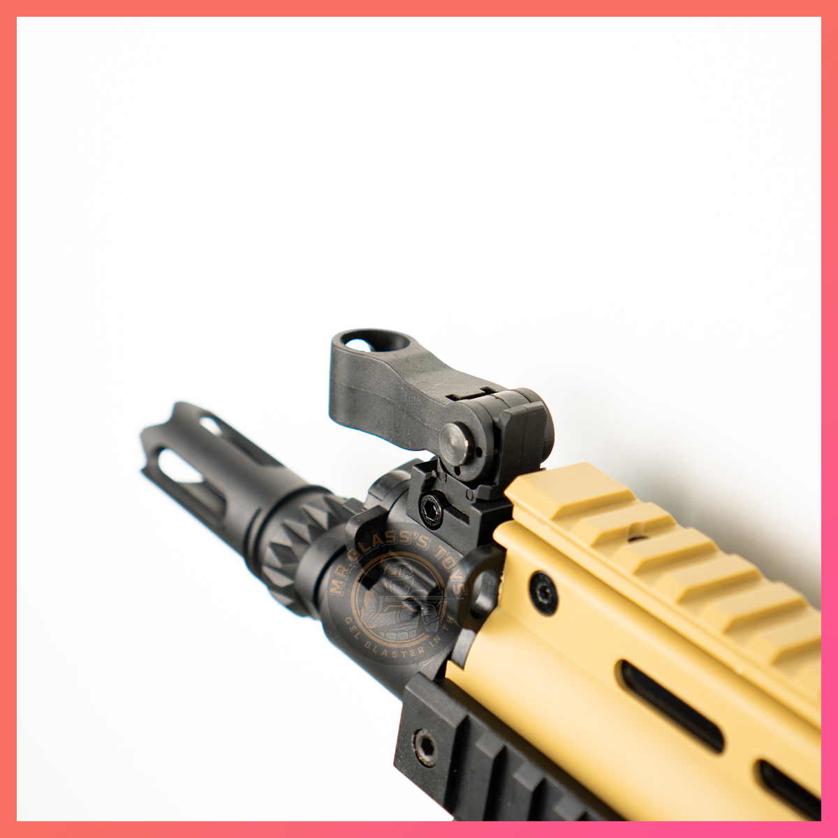 (66)SCAR สีทราย เฟืองเหล็ก 230 FPS + ยิงรัวได้ ยิงSEMI (ทีละนัด) ได้