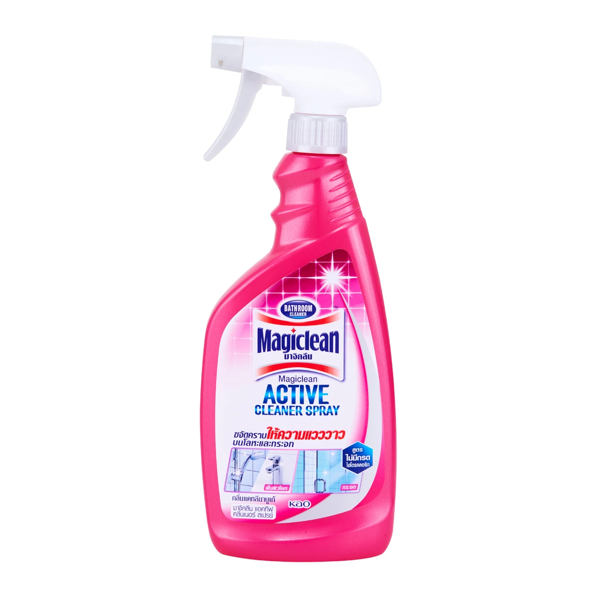 8851818379947 มาจิคลีนห้องน้ำสเปรชมพู 500 ML