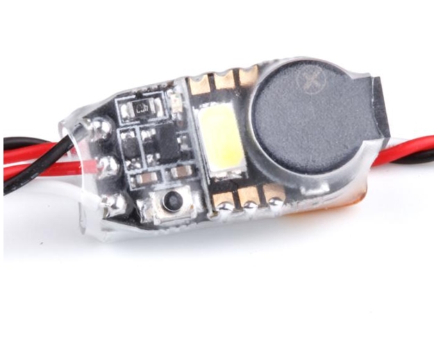 FLYWOO Finder V1.0 w/ LED BUZZER ตัวเตือนลำแบต มีแบตในตัว