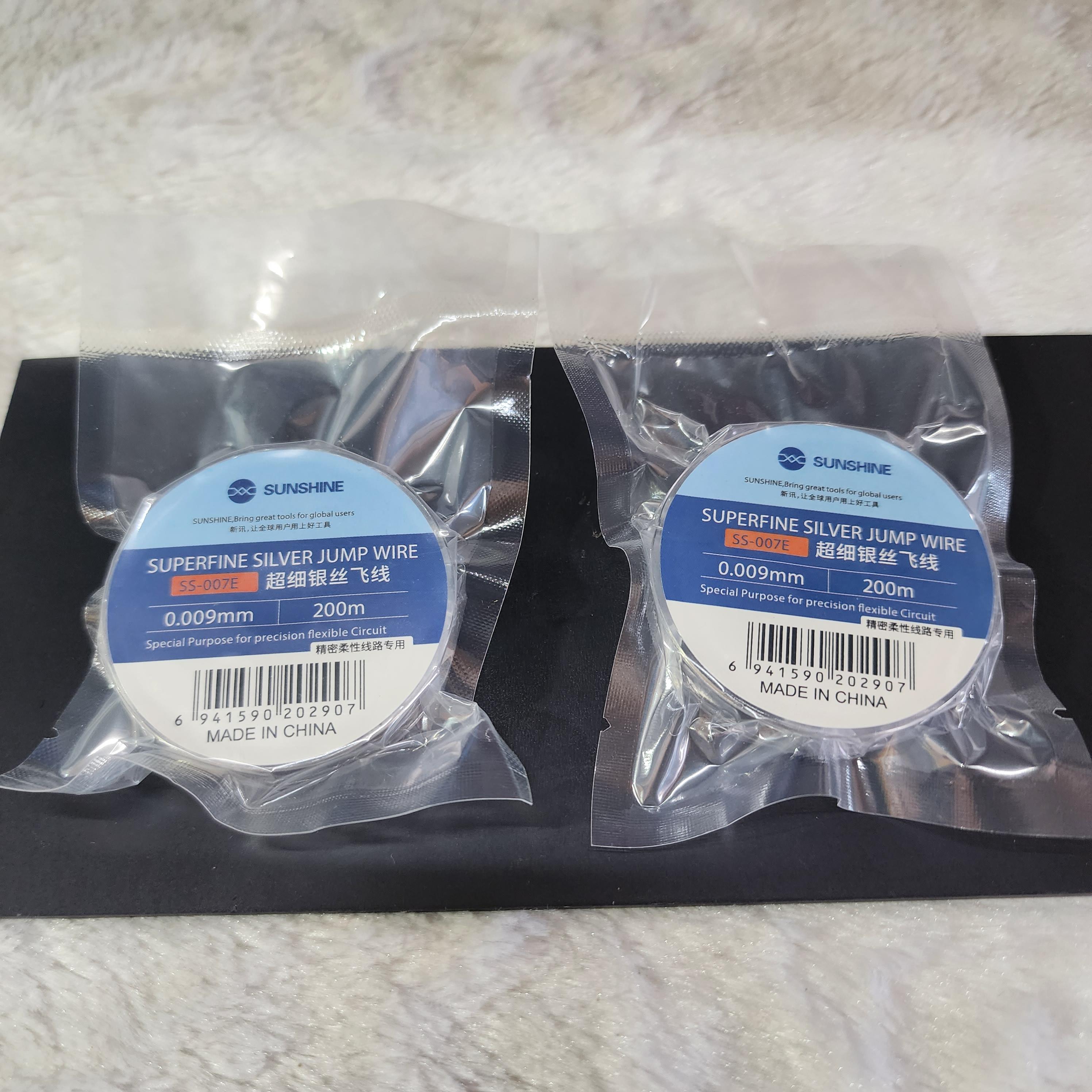 ลวดต่อลาย Sinshine 0.009 ไม่มีฉนวนเคลือบ