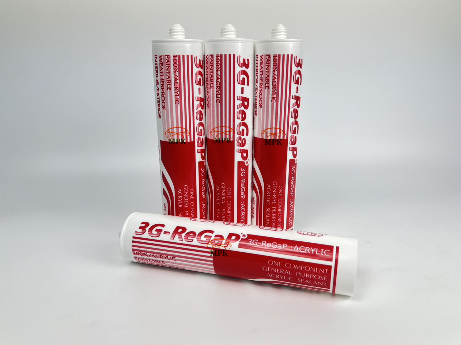 กาวอะคริลิค ตรา 3G สีดำ (แด็ป)