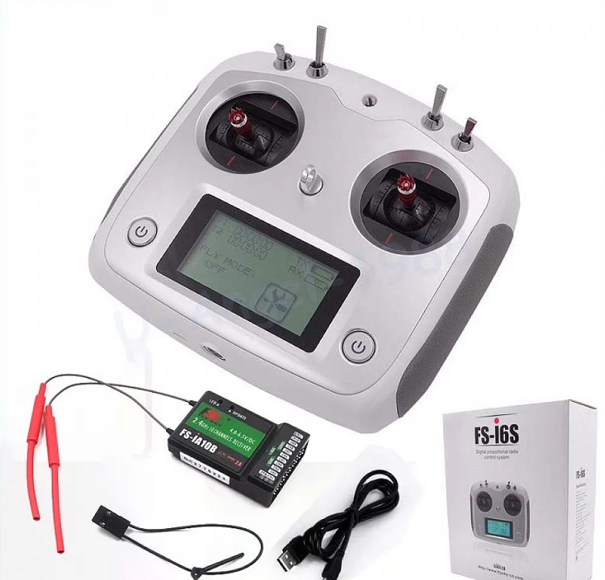 Flysky FS-i6S 2.4G 10CH AFHDS Transmitter With FS-iA10B 10CH Receiver