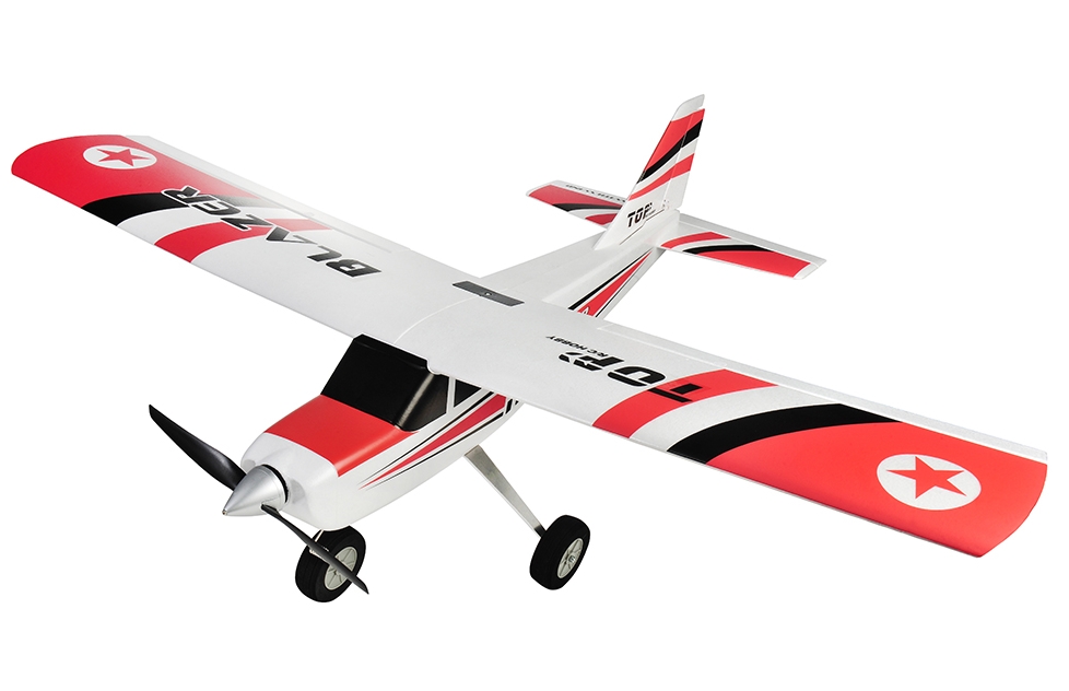 TOP RC Trainer 1280MM Blazer RC Airplane TWO WINGS (PNP) [ได้ปีก 2แบบ ปีกบน และ ปีกล่าง ถอดเปลี่ยนได้] ในชุดไม่มี รีโมท และ แบต