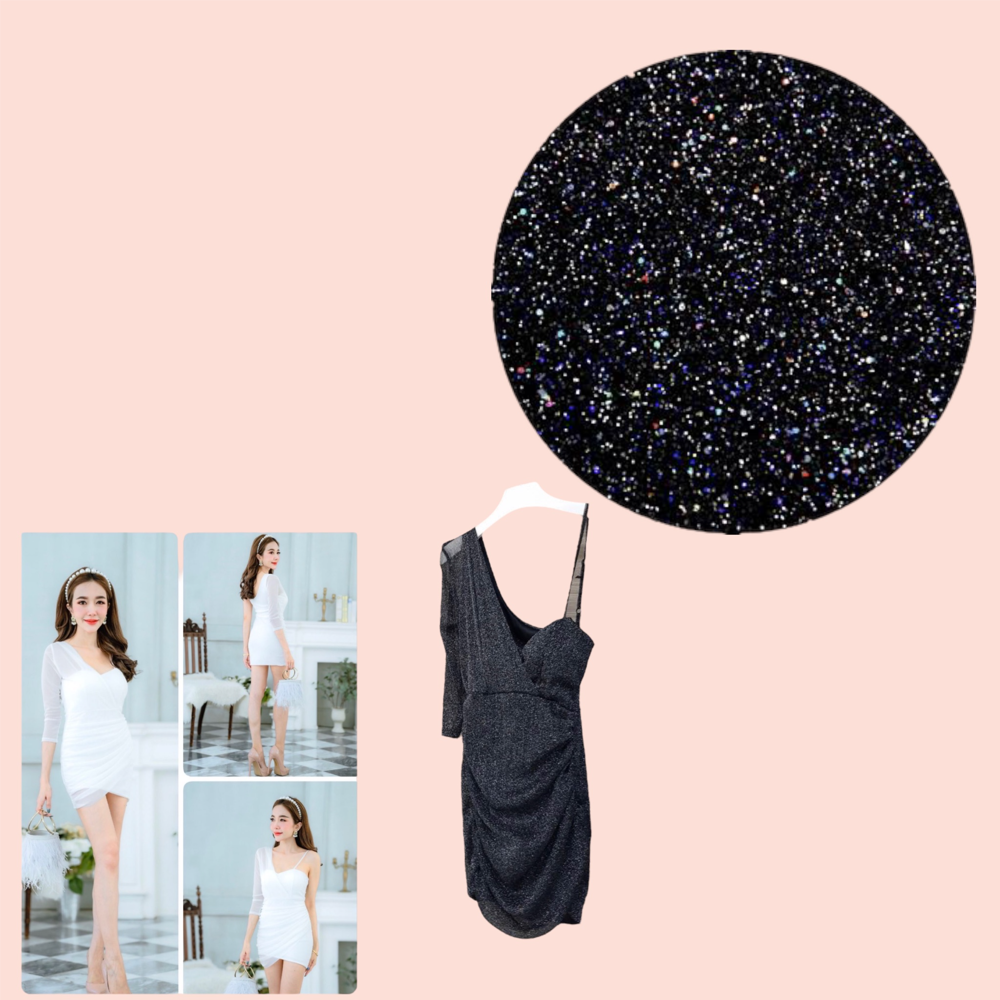 ชุดเดรสใส่เที่ยว ชุดเดรสเซ็กซี่ พร้อมส่ง