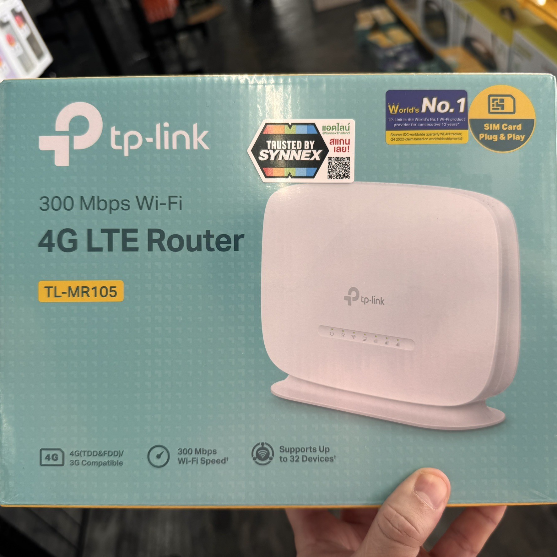 TP-LINK TL-MR105 4G LTE Router 300Mbps