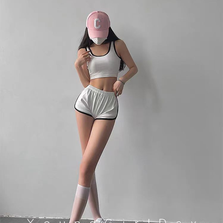 เซท 2 ชิ้น เสื้อ+กางเกงขาสั้น ชุดออกกำลังกาย รหัส SP064