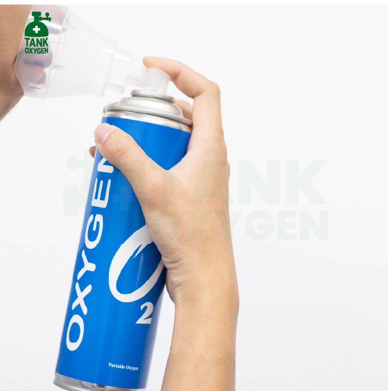 ออกซิเจนกระป๋อง Laven 8000ml. (ออกซิเจนบริสุทธิ์ 95%)