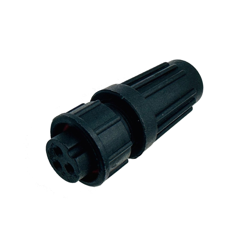 ขั้ว CONNECTER 3P สีดำ เข้าสาย