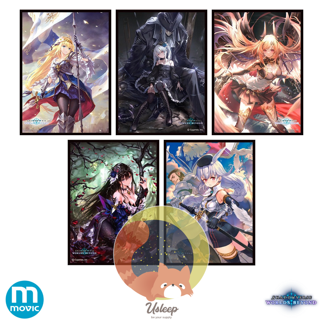 [PRE-ORDER] Chara Sleeve Collection Matte Series Shadowverse Worlds Beyond: Jeanne, Orchis, Olivia, Rose Queen, Amelia