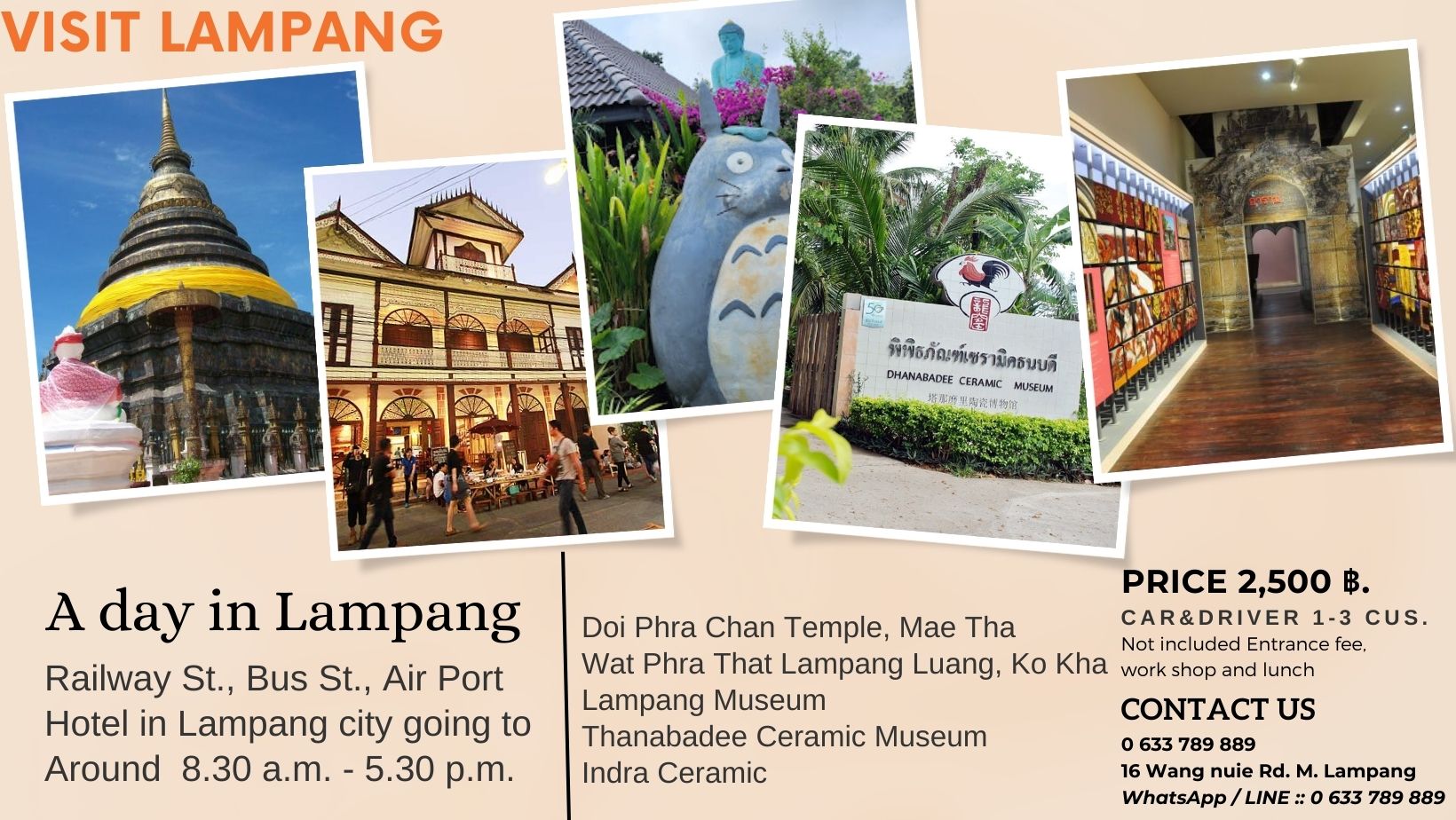 Doi Phra Chan, Lampang Luang, Museum Thanabadee Ceramic