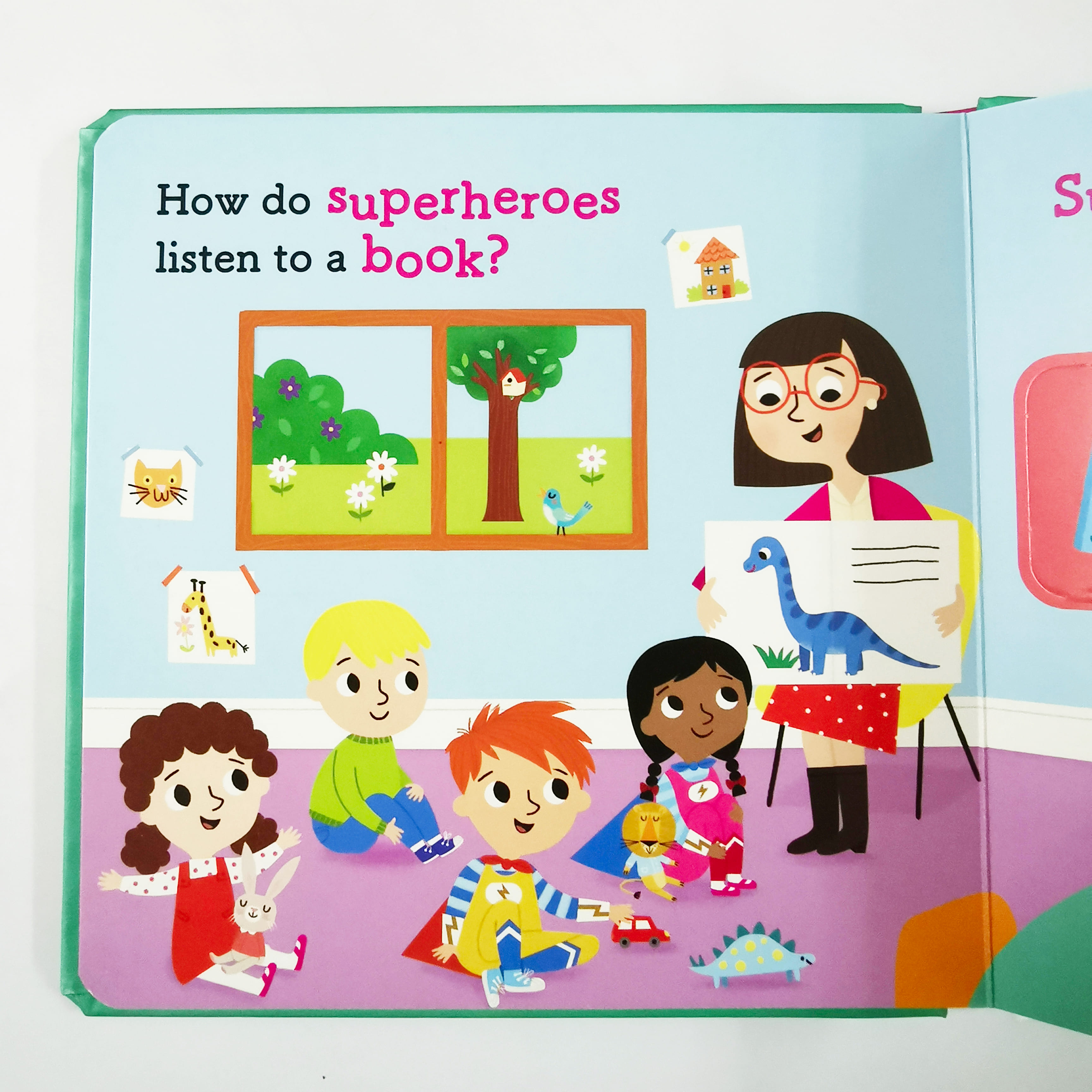 Superheroes LOVE Starting Nursery!