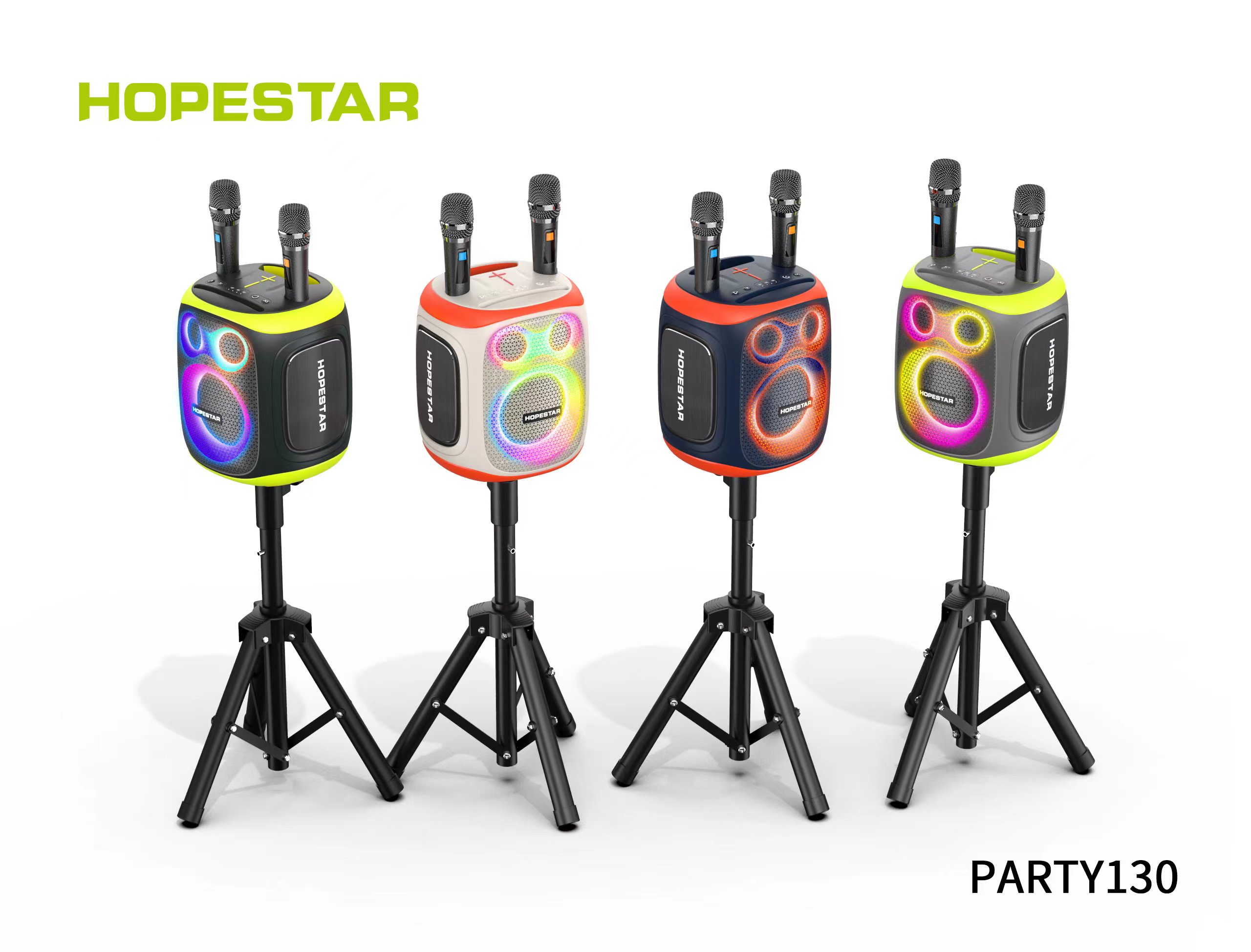 HOPESTAR PARTY130 (120W +ไมค์2)