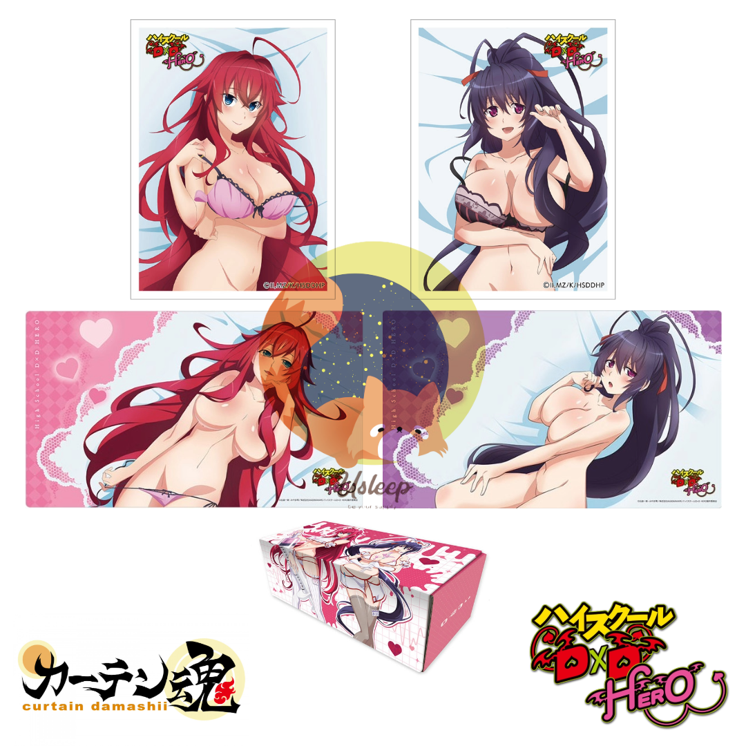 [PRE-ORDER] Sleeve & Rubber Mat & Storage Box High School DxD HERO: Rias Gremory, Akeno Himejima