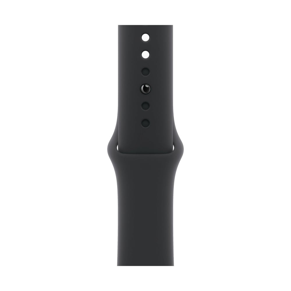 Apple Watch Series 10 GPS 42mm Jet Black Aluminium Case with Black Sport Band - M/L