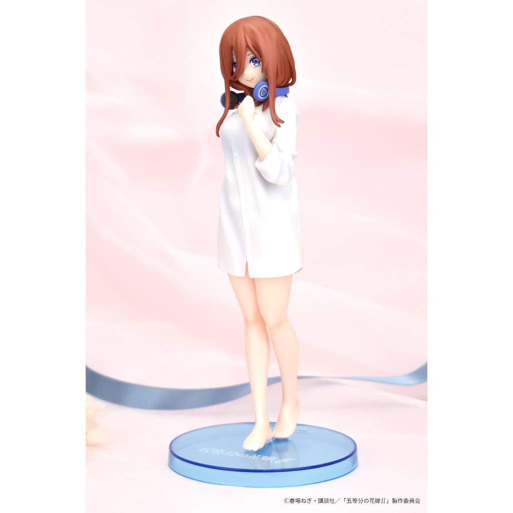 [ Figure แท้ ] #พร้อมส่ง #เจ้าสาวผมเป็นแฝดห้า The Quintessential Quintuplets - Miku Nakano Kare Shirt - Fascinity